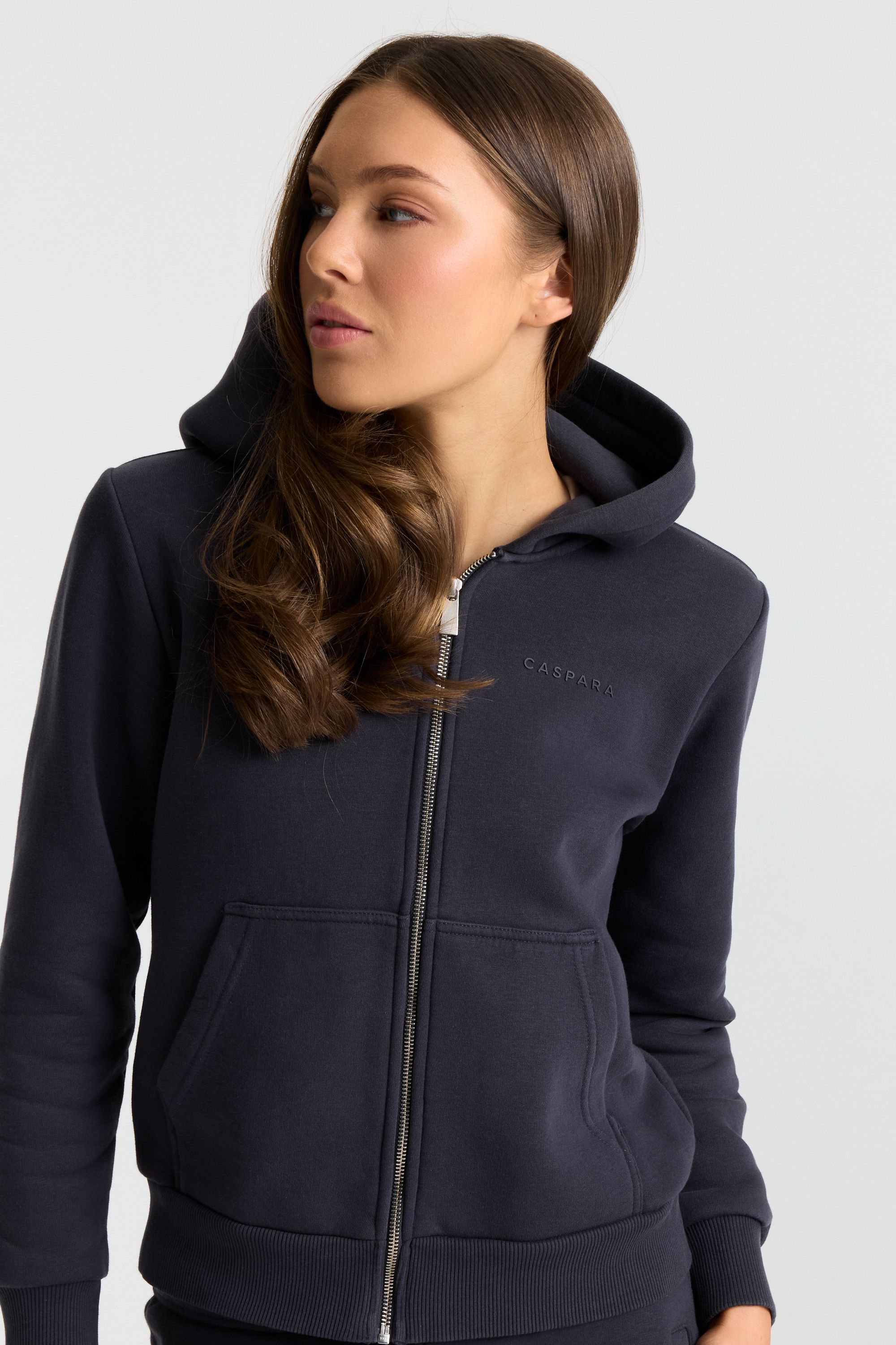 W. Cosmo Zip Hoodie - Anthracite